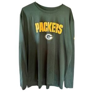 Nike NFL Dri-FIT Long Sleeve Shirt Men’s XXL Green Bay Packers | Team Apparel